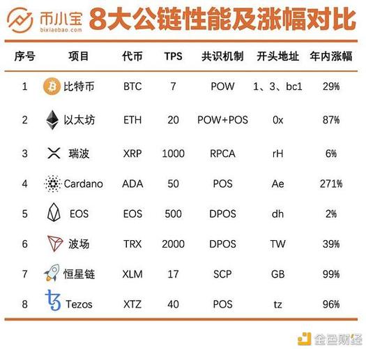 全球十大公链币排名