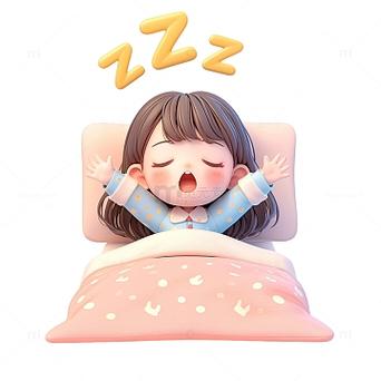 熟睡中的女孩sleeping girl