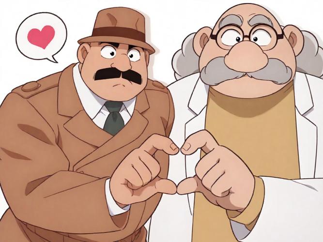 阿笠博士目暮警官熊漫