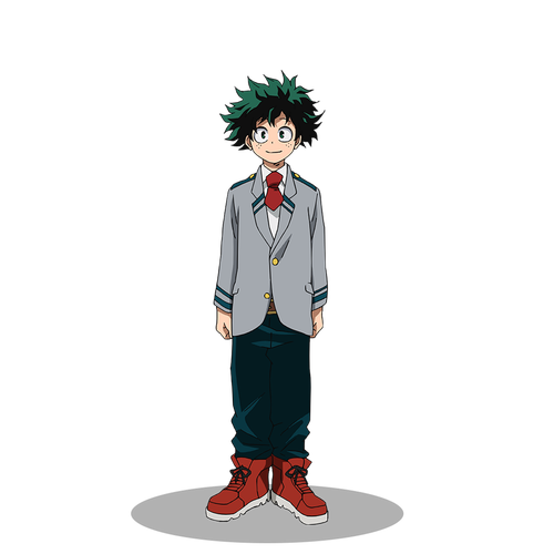 非人学园绿谷出久图鉴绿谷出久角色详解