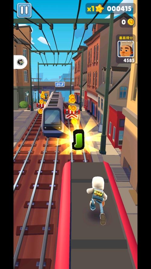 地铁跑酷体验版