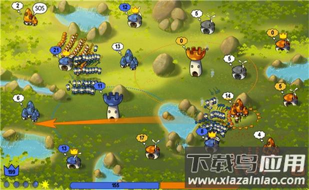 蘑菇战争1安卓解锁游戏截图