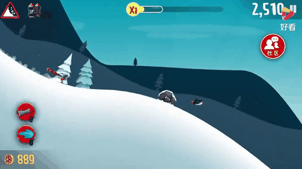 滑雪大冒险老版本安卓版下载图标