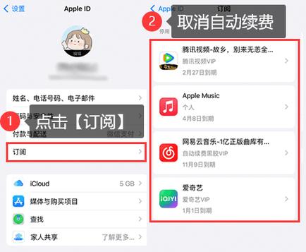苹果手机怎么关闭订阅服务